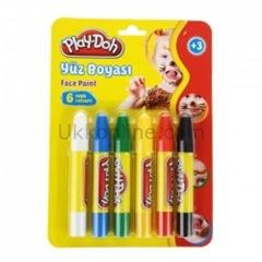 PLAYDOH YÜZ BOYASI 6 RENK 120mm