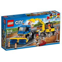 LSC60152 CITY-SÜPÜRÜCÜ ve EKSKAVATÖR /City 5-12 yaş LEGO