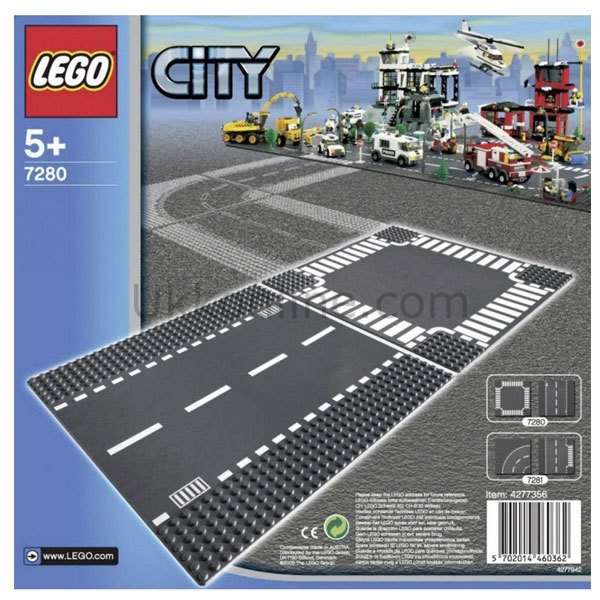 LSC7280 CITY-DÜZ ve KAVŞAK YOLAR /City 5-12 yaş LEGO