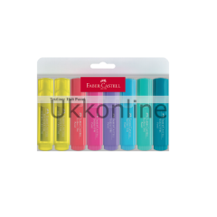FABER 1546 PASTEL FOSFORLU KALEM 8 Lİ POŞET