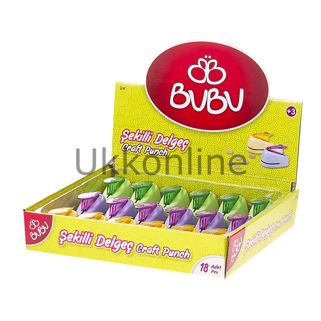 BUBU00019-ŞEKİLLİ DELGEÇ BUBU 3/4