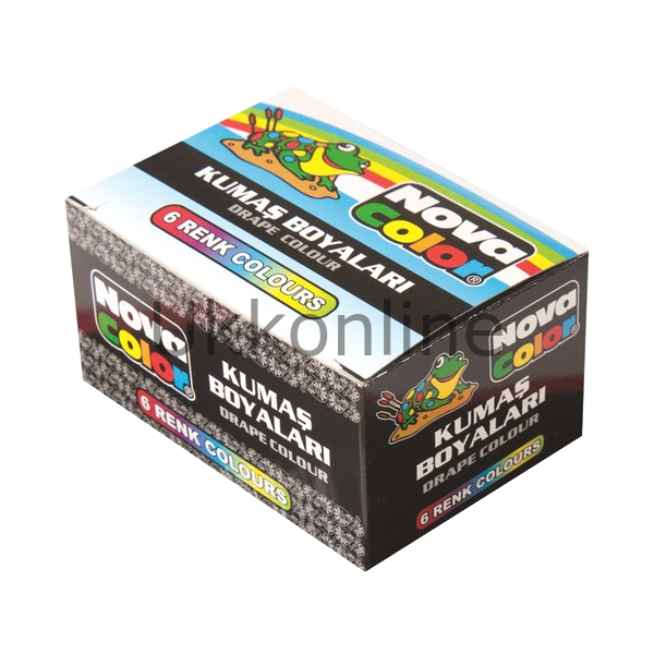 NOVA COLOR KUMAŞ BOYA 6 RENK