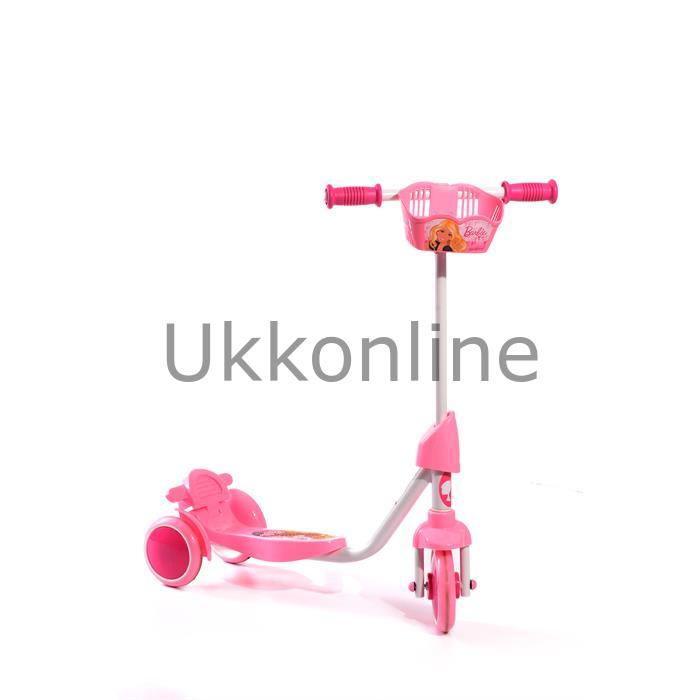 Furkan Barbie 53302 Silikon Tekerlekli Frenli Scooter