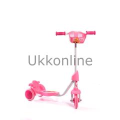 Furkan Barbie 53302 Silikon Tekerlekli Frenli Scooter