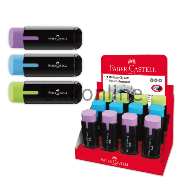 FABER SİLGİLİ KALEMTRAŞ 1837 12 Lİ KUTU