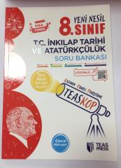 TEAS PRESS 8. SINIF T.C. İNKILAP TARİHİ VE ATATÜRKÇÜLÜK YENİ NESİL SORU BANKASI