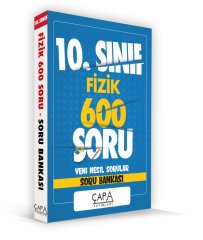 Çapa Yayınları 10. Sınıf Fizik Soru Bankası