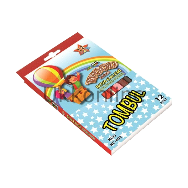 NOVA COLOR BOYA KALEMİ TOMBUL TAM BOY 12 RENK