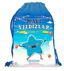 Mavi Yunus Yayınları Okul Öncesi Mavi Yıldızlar 4-5-6 Yaş Eğitim Seti
