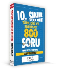 Çapa Yayınları 10. Sınıf Türk Dili ve Edebiyatı