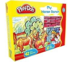 PLAYDOH 12 Lİ MİNİ KEÇELİ KALEM 1 MİNİ PUZZLE