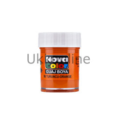 NOVA COLOR GUAJ BOYA ŞİŞE TURUNCU