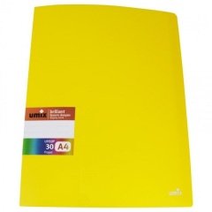 U1152P-SA UMIX BRILLANT RENKLİ SUNUM DOSYASI 30LU SARI