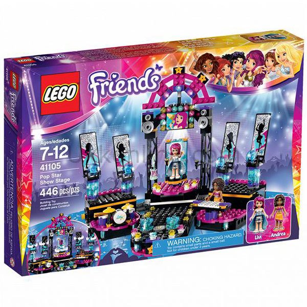 LGF41105 FR-POPSTAR ŞOV SAHNESİ /Friends 7-12 yaş LEGO