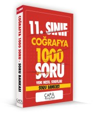 Çapa Yayınları 11. Sınıf Coğrafya Soru Bankası