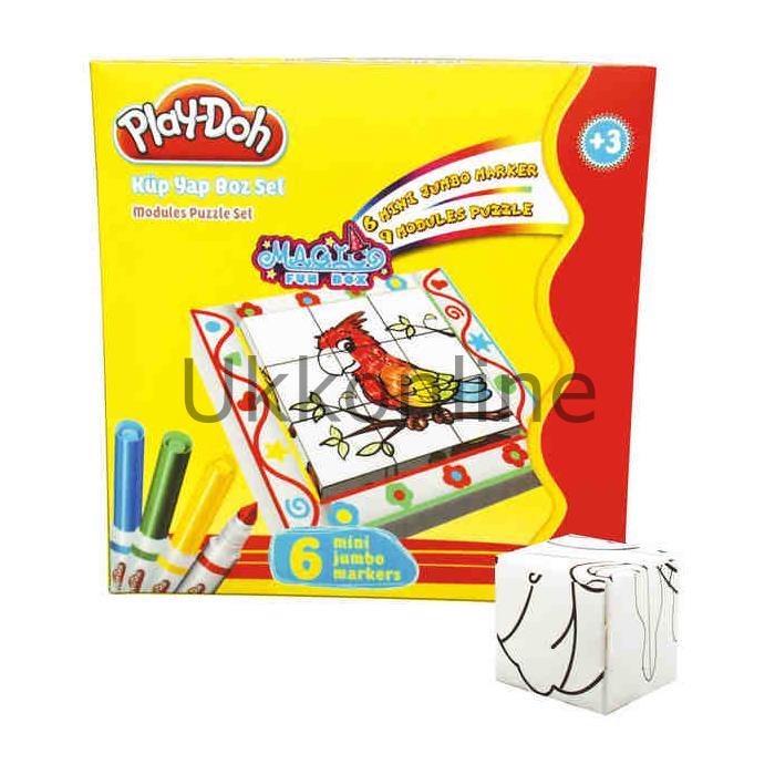 Playdoh YB001 Küp Puzzle Set