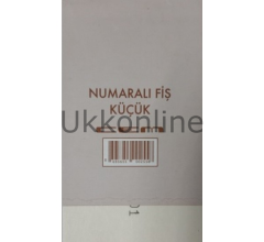 CEM NUMARALI FİŞ KÜÇÜK