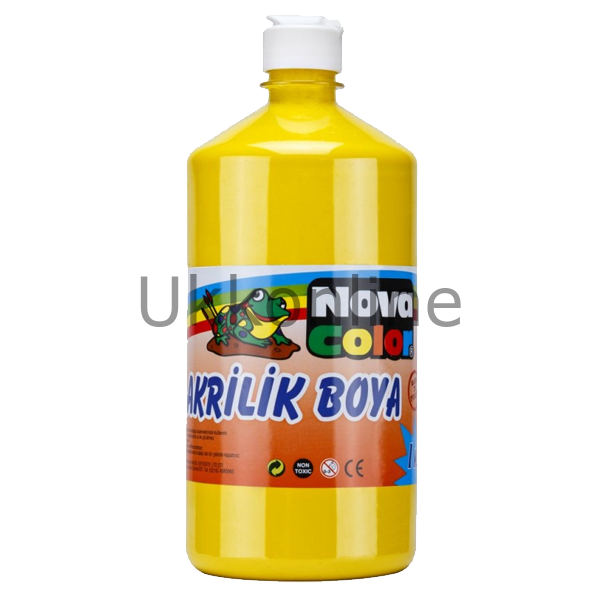 NOVA COLOR AKRİLİK BOYA 1 KG SARI