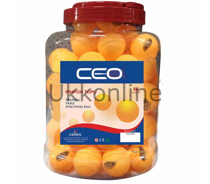 CEO SPORT 60LI PİNPON TOPU BEYAZ