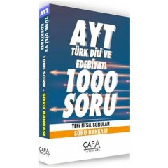 Çapa Yayınları AYT Edebiyat Soru Bankası