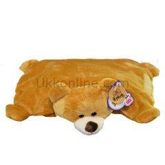 1511334-X SEVİMLİ SESLİ MİNİ YASTIK PELUŞLAR 34 CM
