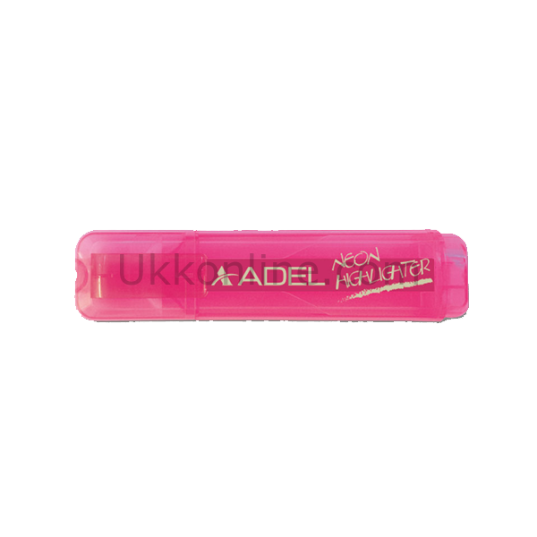 ADEL ŞEFFAF NEON FOSFORLU, PEMBE, 12 Lİ