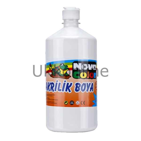 NOVA COLOR AKRİLİK BOYA 1 KG BEYAZ