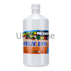 NOVA COLOR AKRİLİK BOYA 1 KG BEYAZ