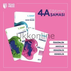 EĞİTİMİN 4 AŞAMASI 1. SINIF SETİ ( 3 KİTAP) TEAS PRESS YAYINLARI