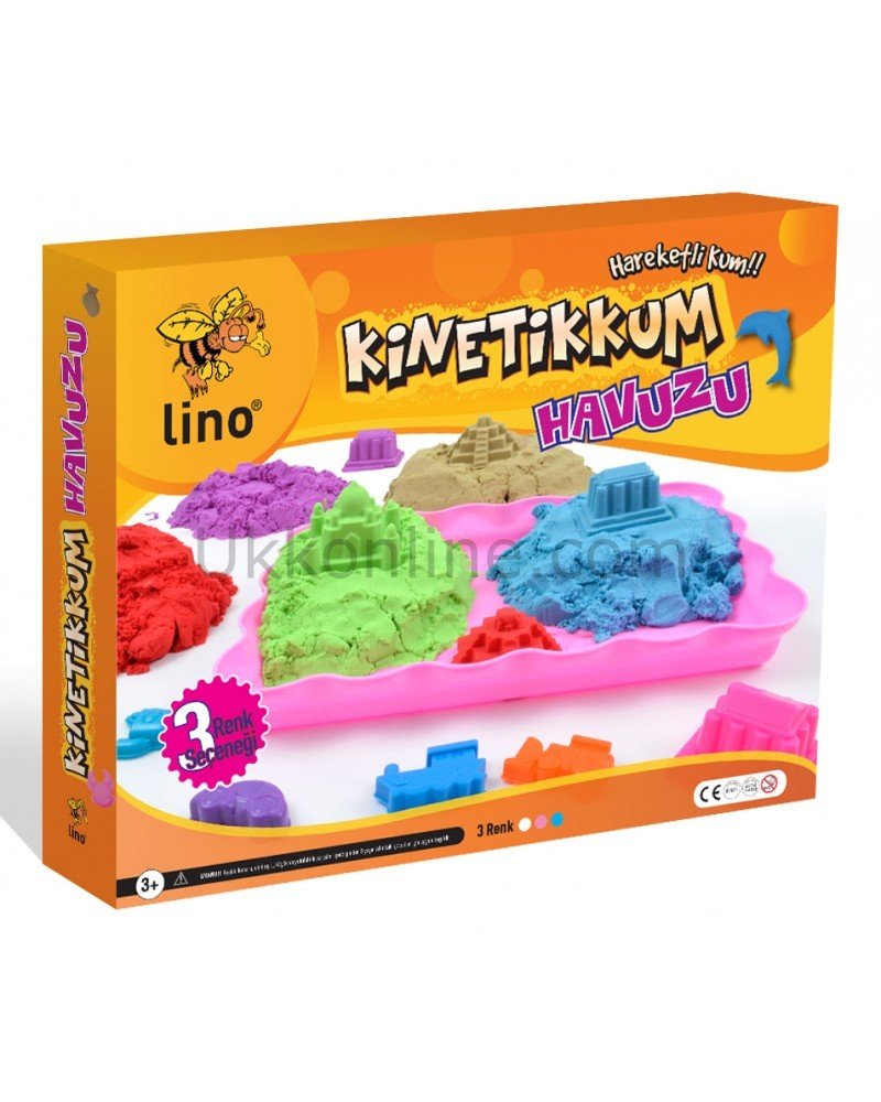 Lino Kinetik Kum Havuzu 3 Renk Seçeneği