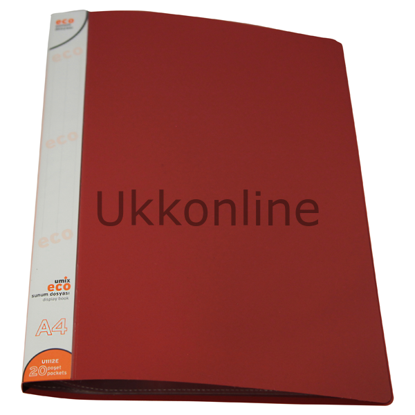 UMİX KATALOG DOSYA ECO 20 Lİ KIRMIZI
