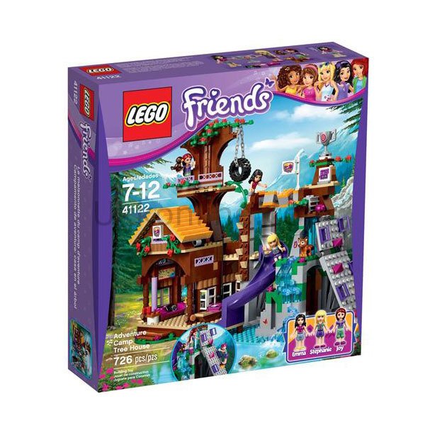 LGF41122 FR-MACERA KAMPI-AĞAÇ EV /726pcs /Friends 7-12 yaş LEGO