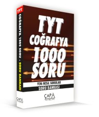 Çapa Yayınları TYT Coğrafya Soru Bankası