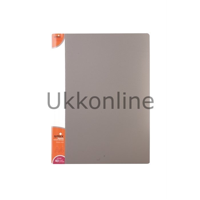 U1144P-GR UMIX BASIC SUNUM DOSYASI 40LI GRİ