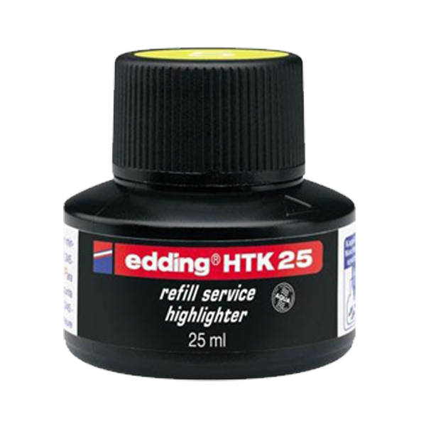 EDDİNG FOSFORLU KALEM MÜREKKEBİ SARI HTK 25 ml