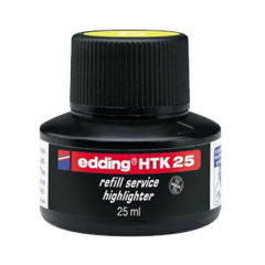EDDİNG FOSFORLU KALEM MÜREKKEBİ SARI HTK 25 ml
