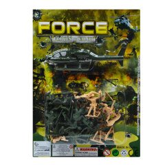 6902-1 KART.ASKER SET SOLDIER TOYS