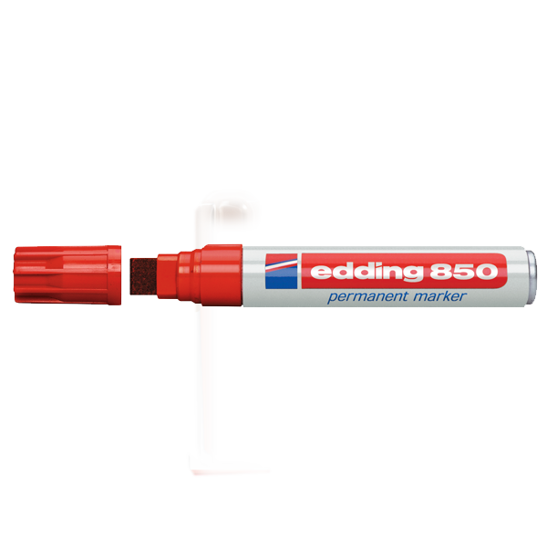 EDDİNG PERMANENT MARKÖR E-850 KIRMIZI