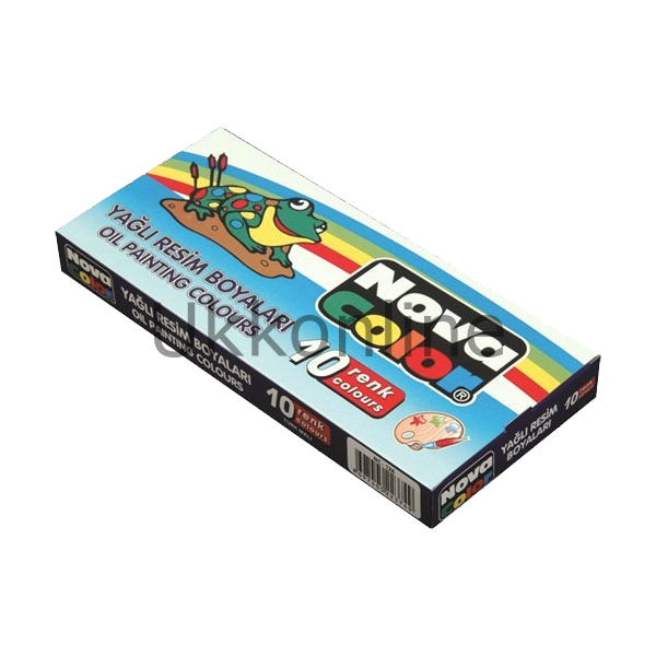 NOVA COLOR YAĞLI BOYA 10 RENK TÜP