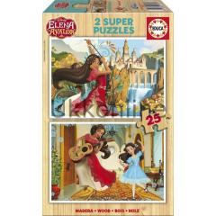 Educa 17235 Çocuk Ahşap 2x25 Elena Of Avalor