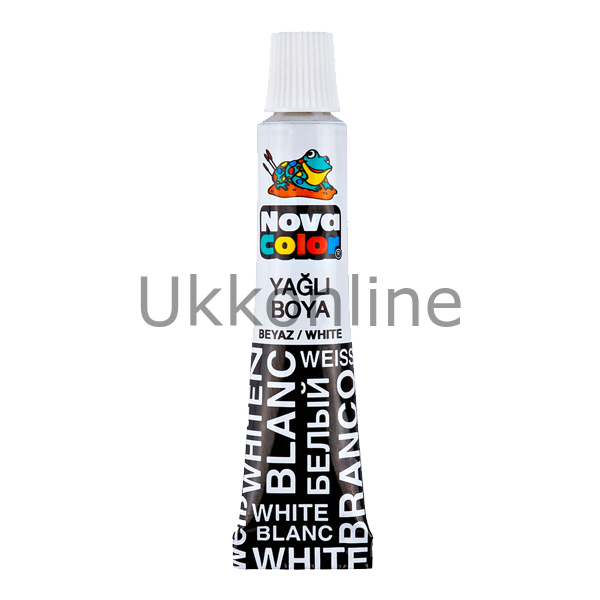 NOVA COLOR YAĞLI BOYA TÜP BEYAZ