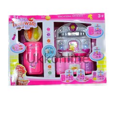 3546A MİNİ MUTFAK SETİ /Ocak+buzdolabı/ KITCHEN TABLEWARE SET +3 yaş