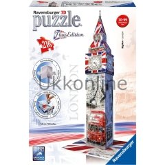 Ravensburger 3D Puzzle Big Ben Bayraklar 125821