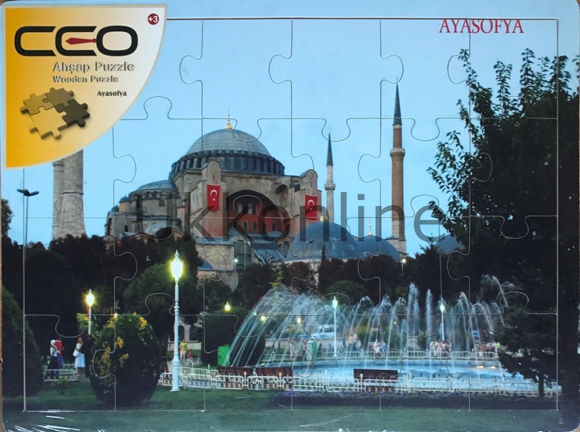 CEO AHŞAP PUZZLE AYASOFYA