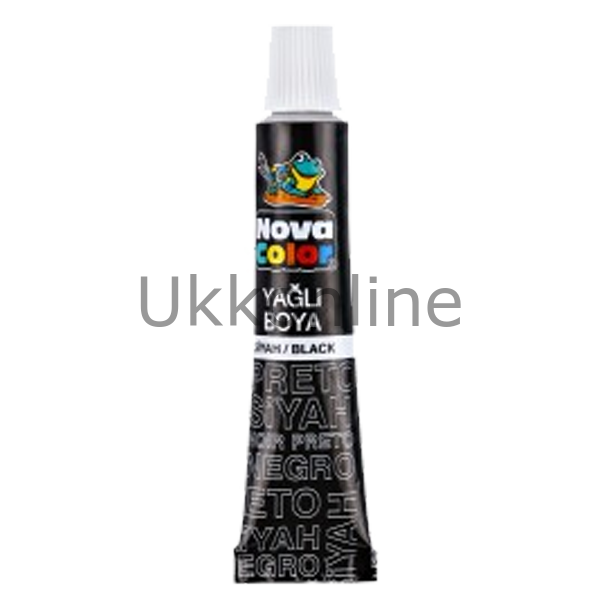 NOVA COLOR YAĞLI BOYA TÜP SİYAH