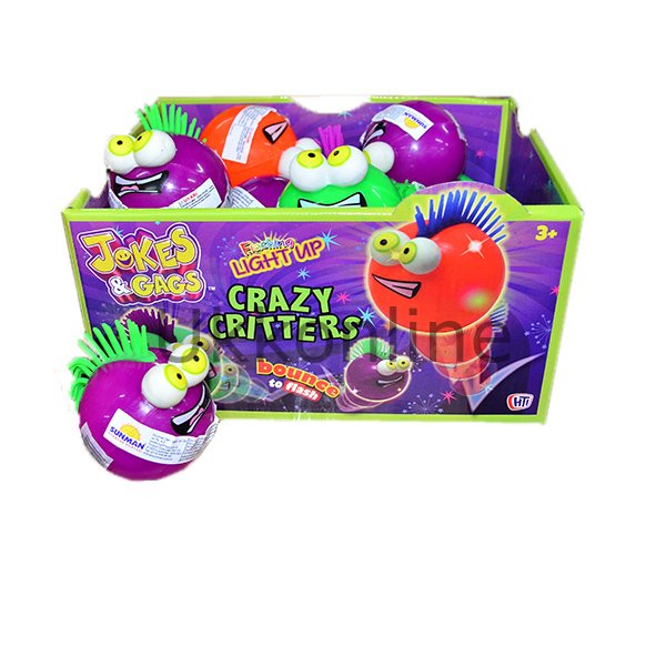 0073698 -CRAZY CRITTERS IŞIKLI 3R.12D SUN-HTI-JGG