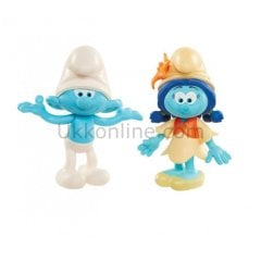 ŞRN/96562 ŞİRİNLER 2li FİGÜR SET ASORTİ /Şirinler Kayıp Köy Filmi +4 yaş