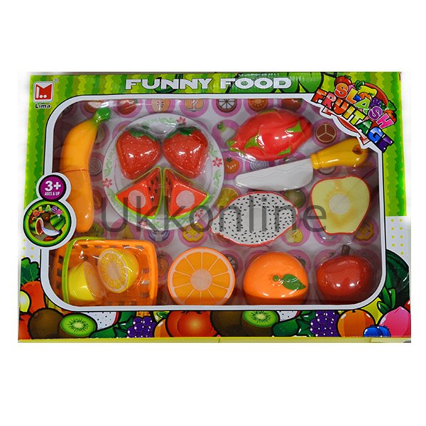 617AB MEYVE KESME SETİ /Kutulu/ FUNNY FOOD