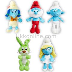 ŞRN/96574 ŞİRİNLER 20cm PELUŞ FİGÜR /Şirinler Kayıp Köy Filmi +4 yaş