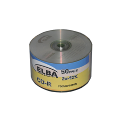 ELBA CD-R 700 MB-80MIN 2x 52x 50 Lİ